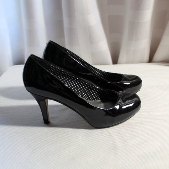 Madden Girl Getta Black Patent Pumps, 8, NWOT - Picture 1 of 9